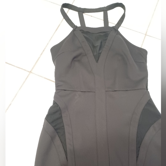 2/$50 Black Dress With Mesh Accents - Size Small - Picture 11 of 11